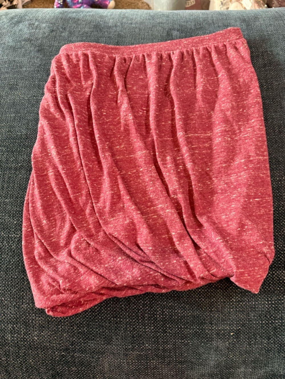 Free People Heathered Raspberry Crop Top - Picture 4 of 6